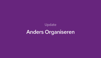 Maatregel 5: Anders Organiseren